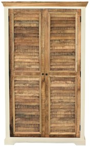furniture-nabytek.cz - Rustikálna skriňa 120x200x60 z dreva mango