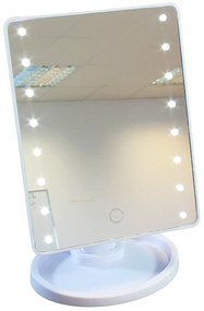 ISO Kozmetické zrkadlo 16 LED, 5886