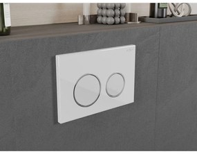 Mexen FENIX 07 - splachovacie tlačidlo pre Mexen modul FENIX XS, biela, 600700
