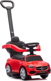 LEAN Toys Kočík Mercedes 3 v 1 Červený