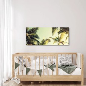 Obraz s kokosovými palmami (120x50 cm)