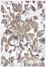 Sivo-hnedý koberec 160x235 cm Shine Floral – Hanse Home