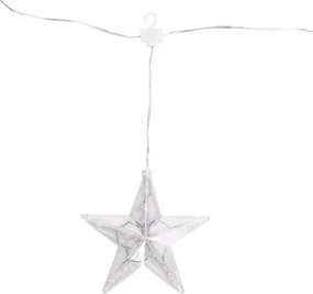Aigostar - LED vonkajšia vianočná reťaz 70×LED / 230 V, 1,2×1 m, IP44, teplá biela, hviezdy