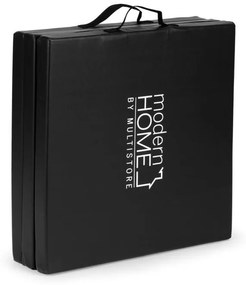 Gymnastický matrac čierny 182 x 60 cm