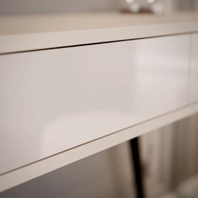 KONZOLA KATHLEEN KAŠMÍR LESKLÝ NA ČIERNÝCH NOŽIČKÁCH