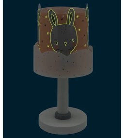 Dalber 61151S - Detská lampička BUNNY 1xE14/40W/230V oranžová