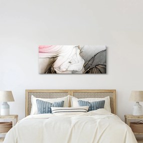 Obraz - Mramorový atrament (120x50 cm)