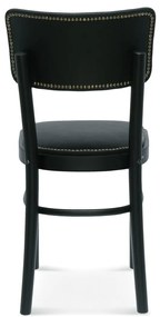 FAMEG Novo - A-9610/6 - jedálenská stolička Farba dreva: buk štandard, Čalúnenie: koža L2