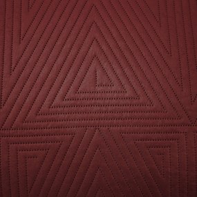 Prehoz na posteľ TRIO bordový Rozmer: 140x200 cm