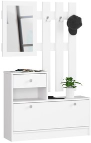 Predsieňová zostava Zariel (biela). Akcia -22%. Vlastná spoľahlivá doprava až k Vám domov. 1068611