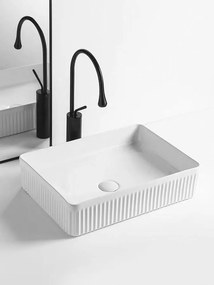 Sapho Sapho, PICOBELLO keramické umývadlo na dosku 50x43cm, biela, AR485