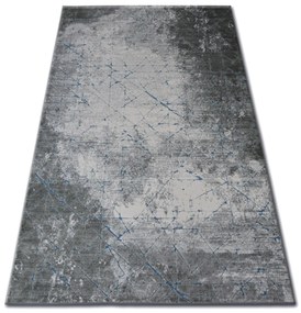 Kusový koberec ACRYLOVY YAZZ 6076 svetlosivý / tmavosivý