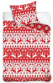 BedTex Bavlnené obliečky Vianočná poézia, 140 x 200 cm, 70 x 90 cm