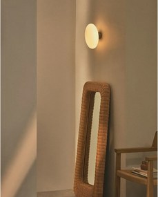 Biele/v striebornej farbe nástenné svietidlo ø 26 cm Bamila – Kave Home