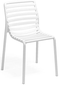 Stima plastová venkovní stolička DOGA Vyberte odtieň ->: Bianco - Biela