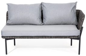 Záhradný set nábytku s rohovou pohovkou Bonami Selection Altea