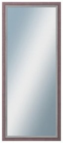 DANTIK - Zrkadlo v rámu, rozmer s rámom 60x140 cm z lišty AMALFI fialová (3117)