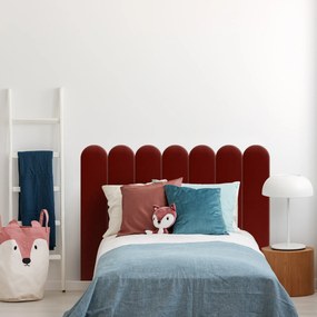 Zástena za posteľ - Oblúk - 20x100cm Farba: Vínová, Rozmer: 20x100
