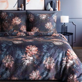 MAKOSATÉNOVÉ OBLIEČKY REINA50 200X220 CM, 2 KS 70X80 CM KVETY