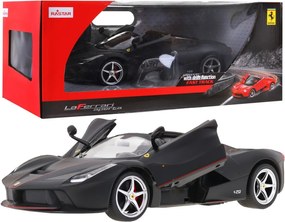 Ferrari LaFerrari Aperta čierna RASTAR 1:14 model auta na diaľkové ovládanie + 2,4 GHz diaľkové ovládanie
