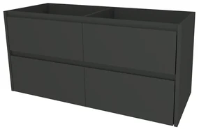 Mereo, Mereo Opto, kúpeľňová skrinka 121 cm, Multidecor, Šedá antracit, MER-CN993SSEAN