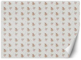 Gario Fototapeta Boho mackovia a líšky Materiál: Vliesová, Rozmery: 300 x 210 cm