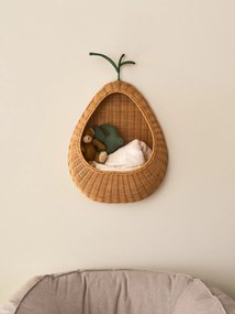 Ferm Living Nástenný úložný kôš Pear Braided Natural