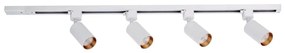 Bodové svietidlo v lištovom systéme TRACER 4xGU10/10W/230V 1 m biele