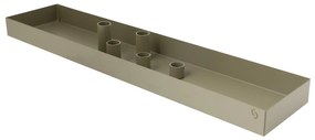 Storefactory Kovový svietnik Sund Green 60 cm