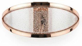 Toolight Toolight, LED nástenné svietidlo 8W, 4000K, 1000lm, G137-W, ružové zlato, OSW-02621