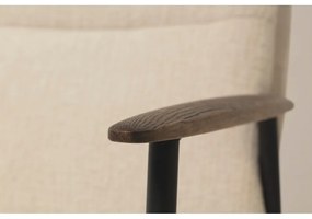 Béžové kreslo Dunia – Marckeric