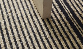 Diamond Carpets India, Ručne viazaný kusový koberec Elowen 116 Natural, 300x400, čierna, chodba / predsieň