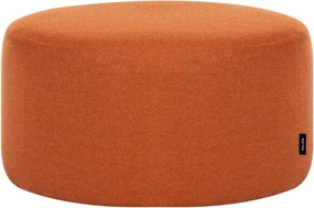 Vlnený taburet v terakotovej farbe Folk – noo.ma