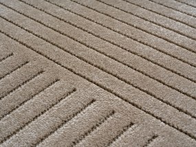 Ayyildiz, Kusový koberec Nova 1202 beige - na von aj na doma, 120x170, béžová, chodba / predsieň