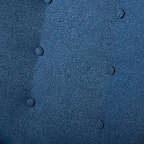 SOFOTEL Kreslo s opierkou na ruky a podnožkou Norse 2042 - tmavomodré