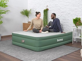 Dvojitý nafukovací matrac Bestway so vstavanou pumpou 203 x 152 x 46 cm 69646