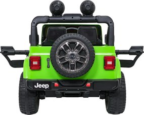 Ramiz Jeep Wrangler Rubicon LIFT elektrické autíčko pre deti zelené