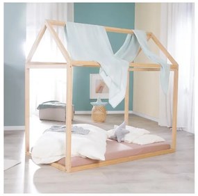 roba Detská domčeková posteľ Montessori (bambus)  (100397149)