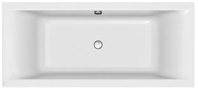 Cersanit Larga akrylátová vaňa 180x80cm + nožičky, biela, S301-306