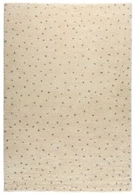 Čierny/krémový koberec 80x150 cm Dottie Black – Universal