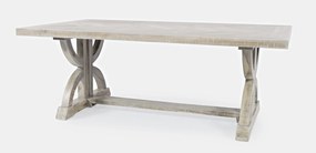 Konferenčný stolík Avola 127 cm z masívu svetlohnedý