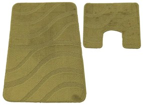 Sada kúpeľňových koberčekov Montana Symphony Khaki