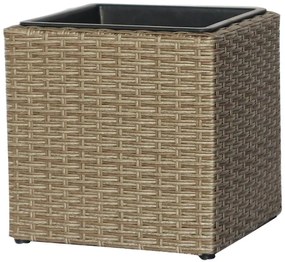 Kvetináč ALFENA béžový 28x28x28