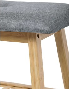 Bambusový botník prírodný DR-N1012 GREY2