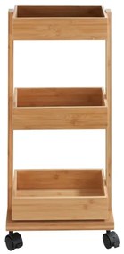 WENKO 24390100 - Regál TORTONA 18x71,5 cm hnedá/čierna