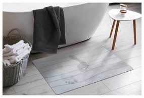Sivá kúpeľňová predložka 50x70 cm Ondelina – douceur d'intérieur