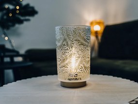 Sklenená LED dekorácia SOLUNA Veľkosť: S
