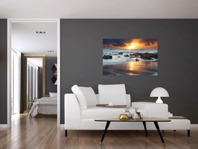 Obraz - More zaliate slnkom (90x60 cm)