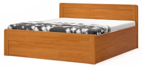 BMB MARIKA FAMILY - masívna buková posteľ s úložným priestorom 90 x 200 cm, buk masív