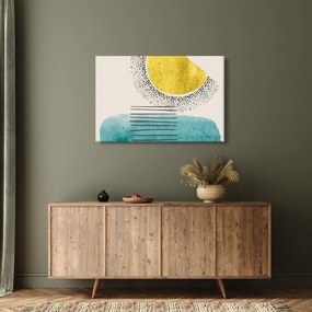 Obraz - Abstraktná maľba pláže N⁰2 (90x60 cm)